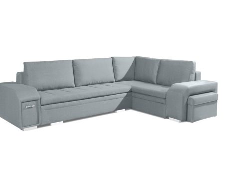 Narożnik z Pufą i Schowkiem ANDREW