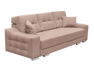 Miniaturka 15 - Sofa 2 Osobowa z Funkcją Spania jasny brąz GRANDE