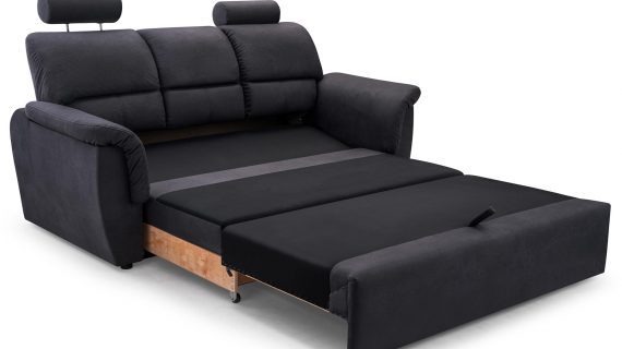 Miniaturka 4 - Nowoczesna Sofa do Salonu rozłożona ALEXIS III Osobowa