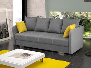 Miniaturka 5 - Sofa do salonu szary aranżacja BLANCO