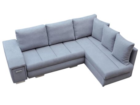 Narożnik do Spania z Poduszkami widok z góry AGNES