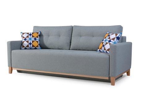 Szara Sofa do Salonu ROSARIO