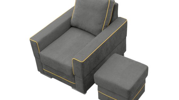 Miniaturka 2 - Fotel pufa tapicerowana DOLORES