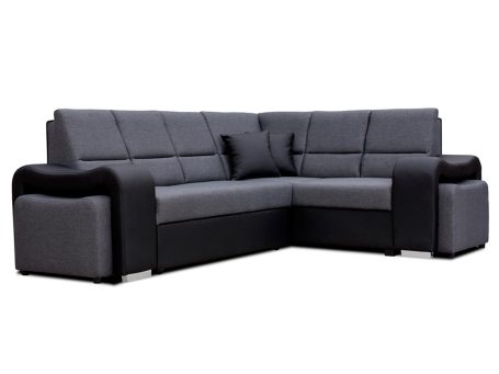 Narożnik szaro-czarny białe tło STANLEY