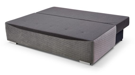 Miniaturka 3 - Sofa do Salonu z Zagłówkami rozłożona CAMPO