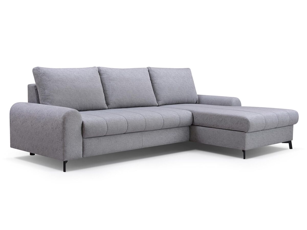 Stilvolles Ecksofa in L-Form mit Schlaffunktion CORAL