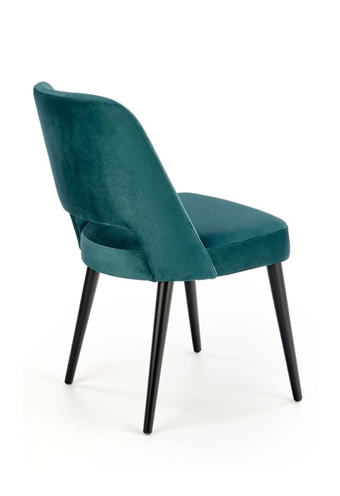 Tapicerowane Krzesło do Jadalni białe tło MONACO 2