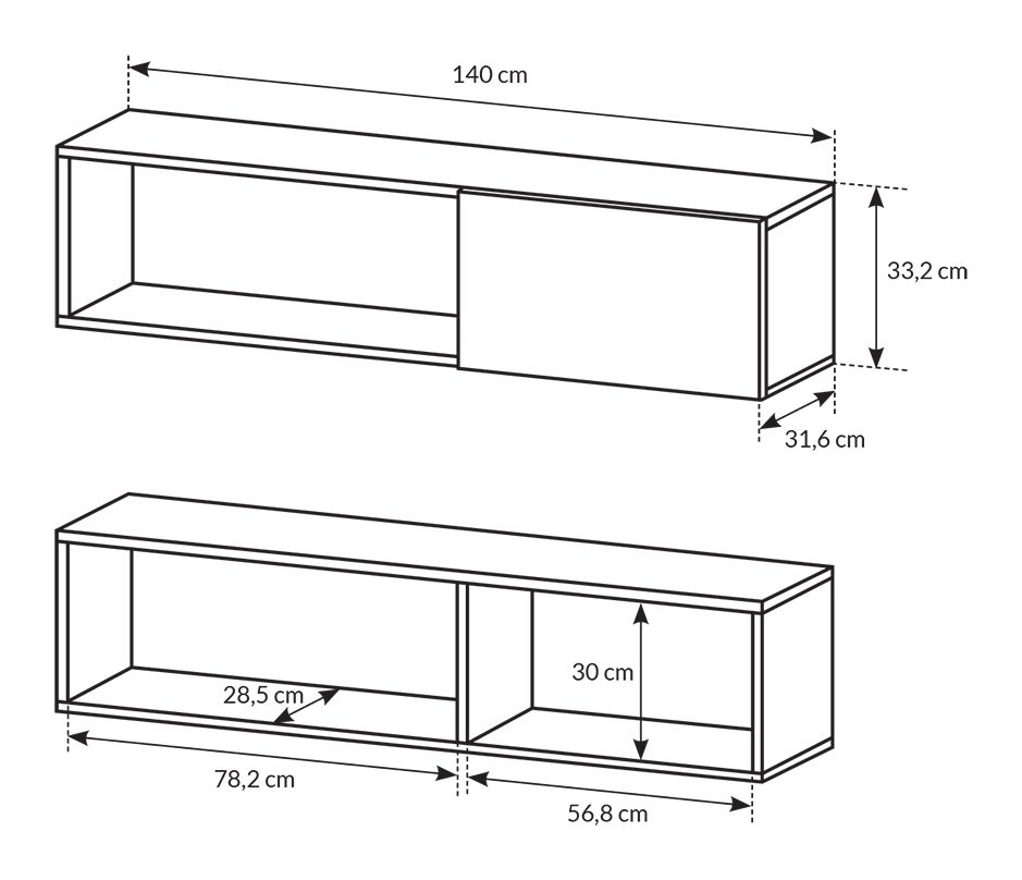 mebloscianka-bialy-dab-craft-zloty-3d-wymiary-2