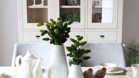 Miniaturka 6 - Kredens drewniany biały aranżacja 2 FELIX