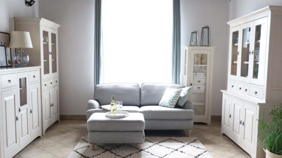 Miniaturka 11 - Drewniane meble do salonu aranżacja FELIX