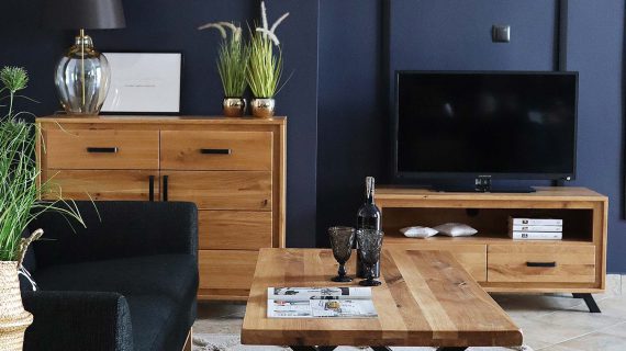 Miniaturka 5 - Meble drewniane salon ALAMOS LOFT