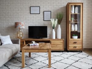 Miniaturka 4 - Meble drewniane do salonu aranżacja ALAMOS LOFT
