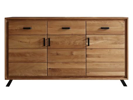 Duża Dębowa Komoda ALAMOS LOFT