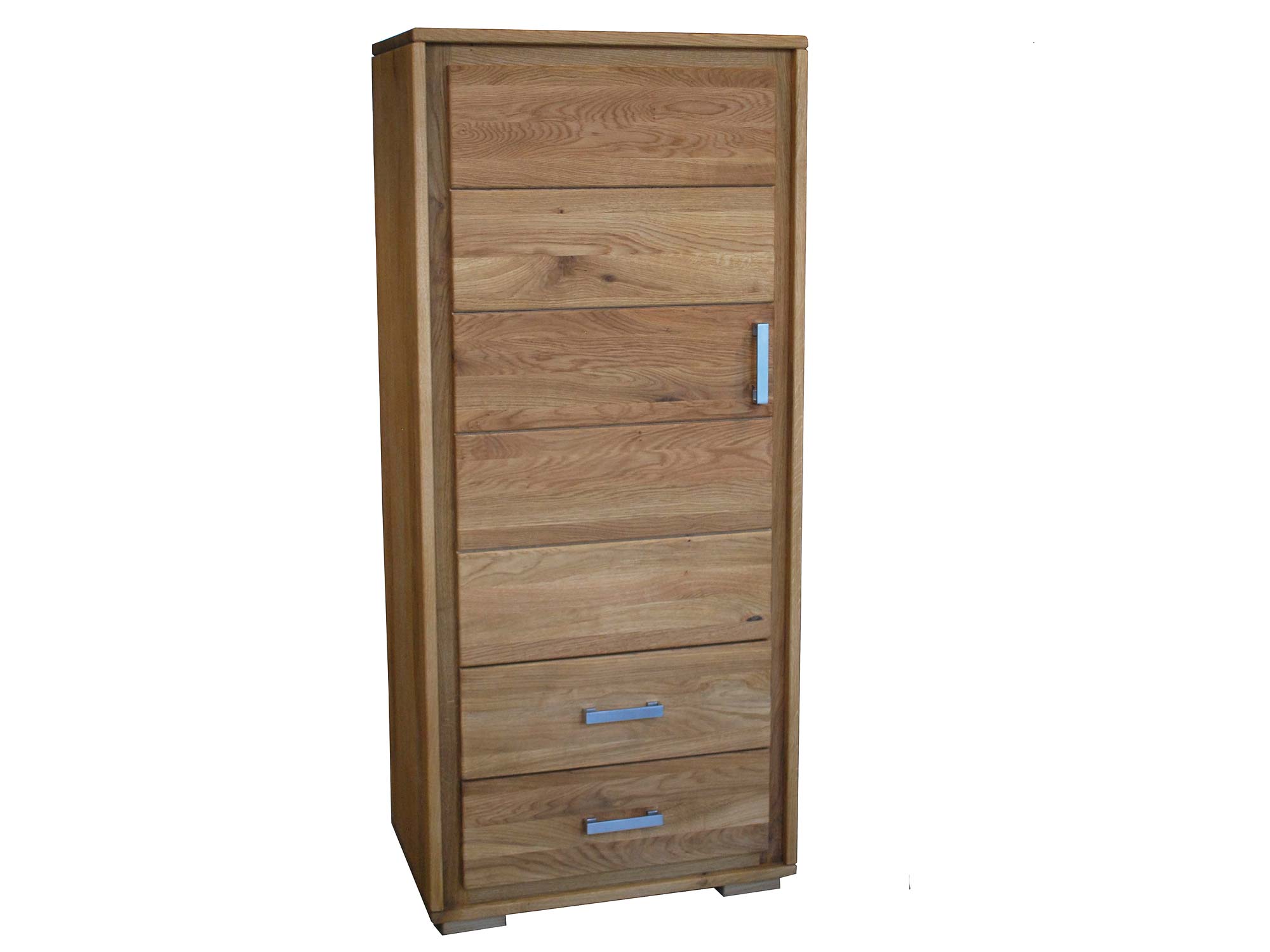 Wąska Komoda Dębowa ALAMOS