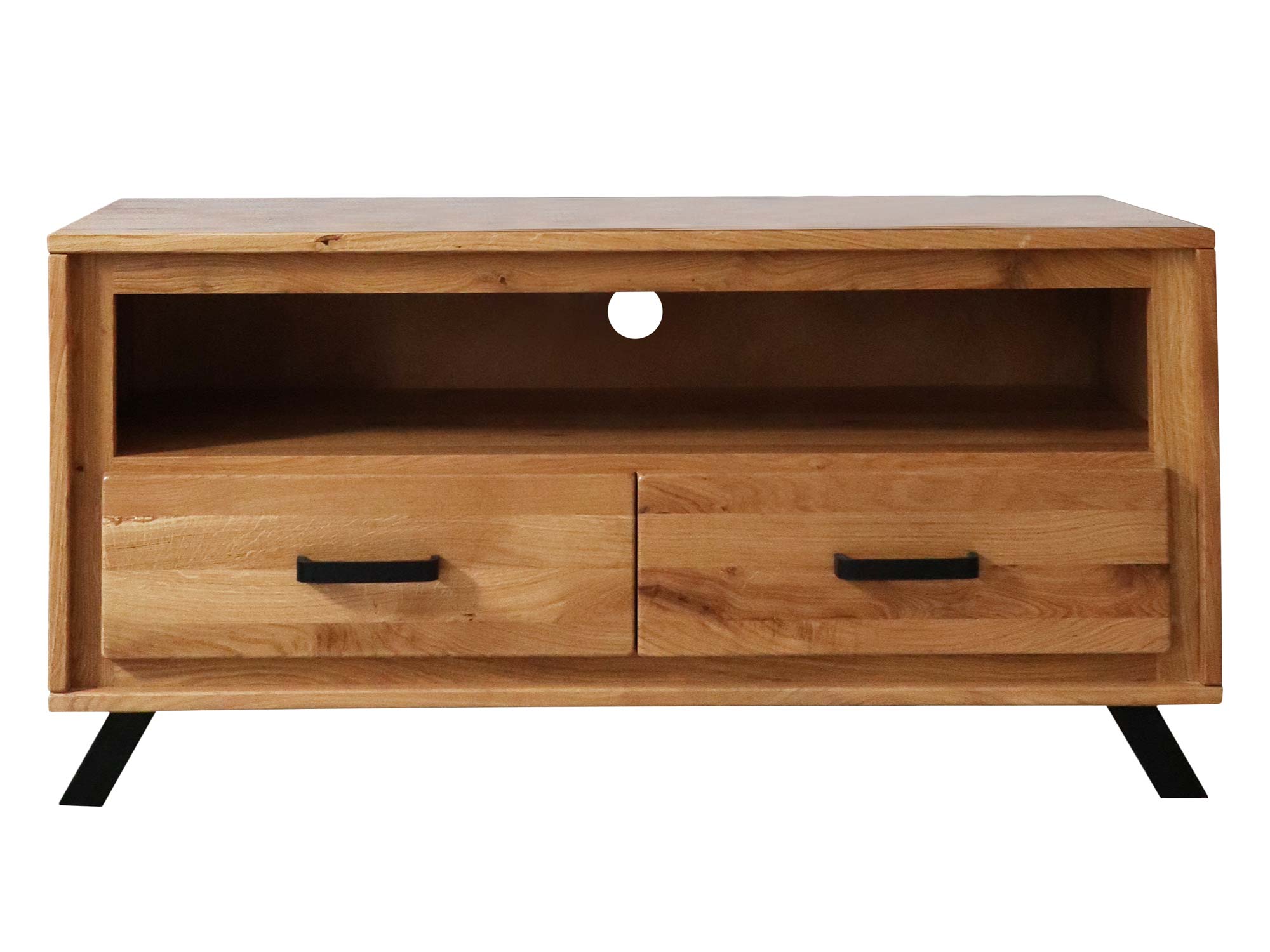 Mała Szafka RTV na Nóżkach Dąb ALAMOS LOFT Mała Szafka RTV na Nóżkach Dąb ALAMOS LOFT