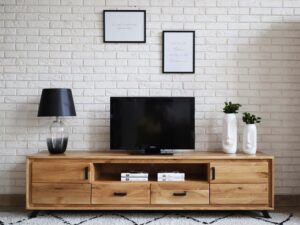 Miniatura 1 - Velká Dubová Skříňka pod Telewizor aranžmá ALAMOS LOFT