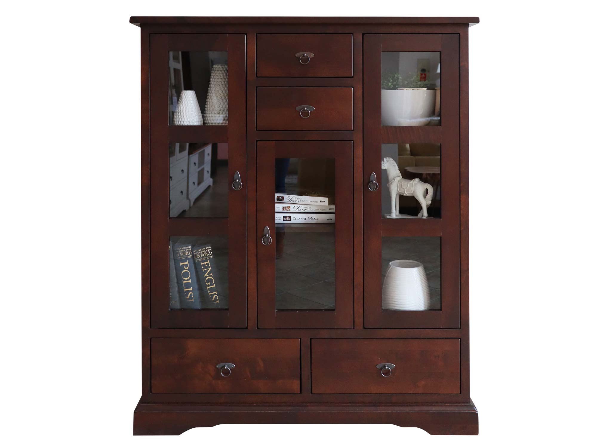 Drewniana Witryna LOGAN