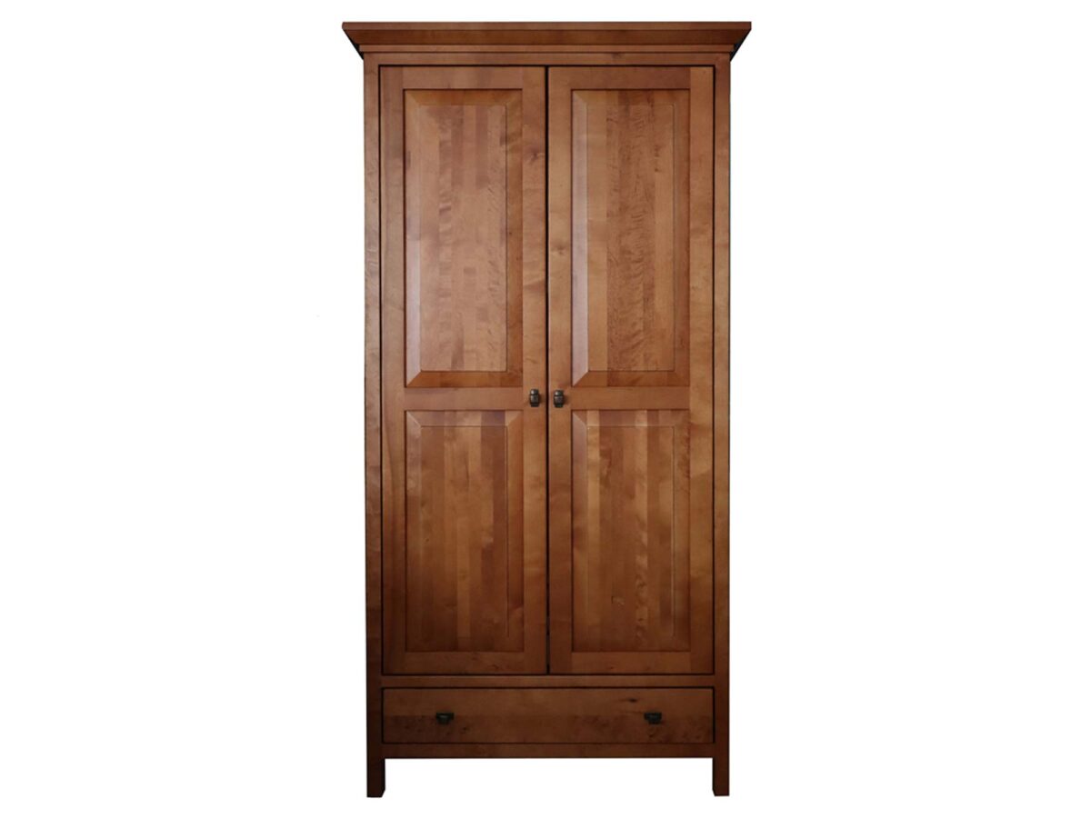 Kleiderschrank aus Holz MENDOZ
