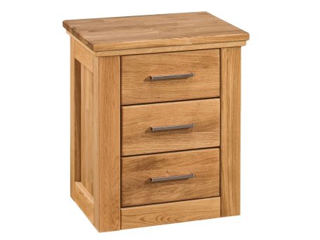 Szafka Kontenerek na Kółkach Drewniana Isumi białe tło