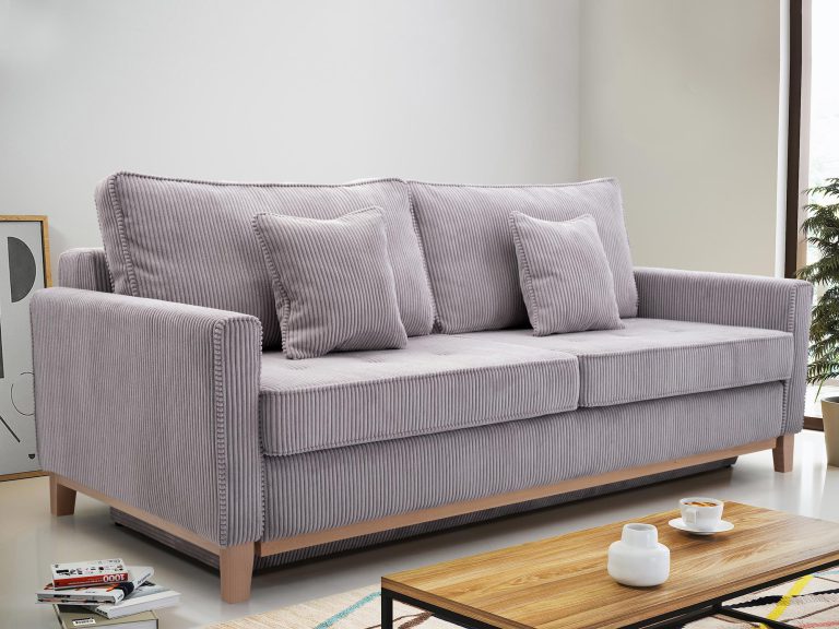 Sofa Welurowa w Salonie