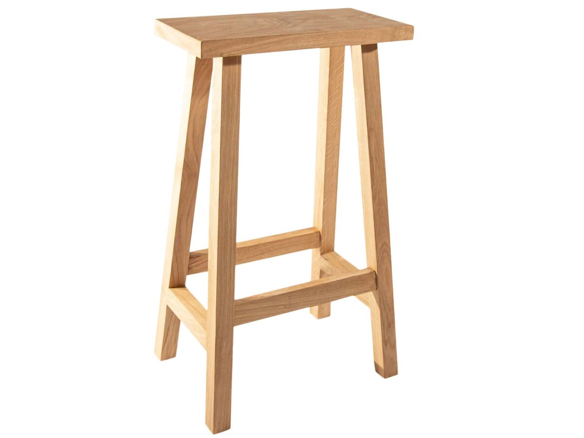 Barhocker aus massivem Eichenholz Marcellin
