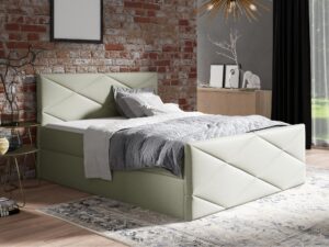 Miniaturka 5 - Kontynentalne łóżko pistacjowe ARAYA LUX