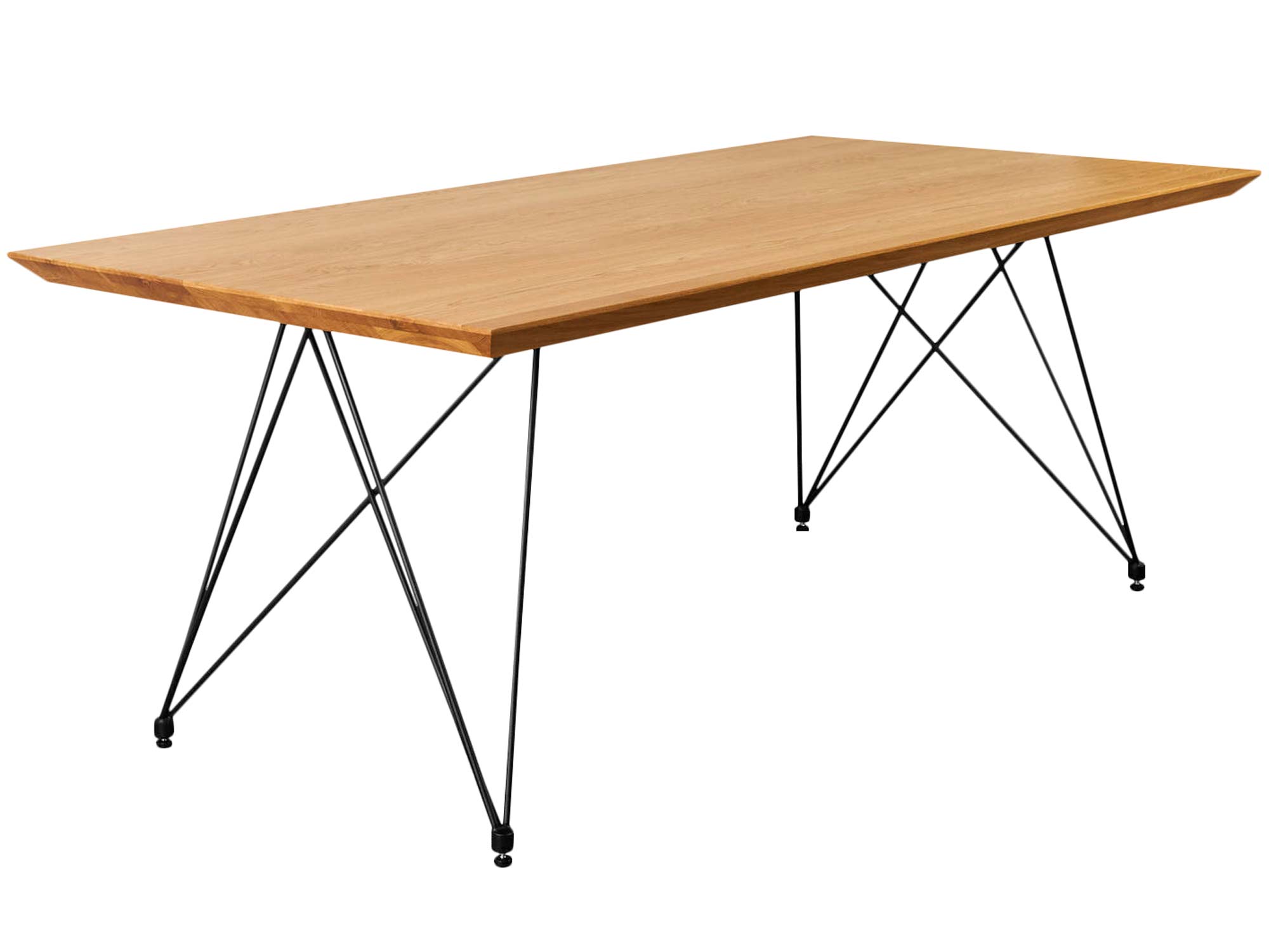 Stół Drewniany Loftowy na Metalowych Nogach FIBARO