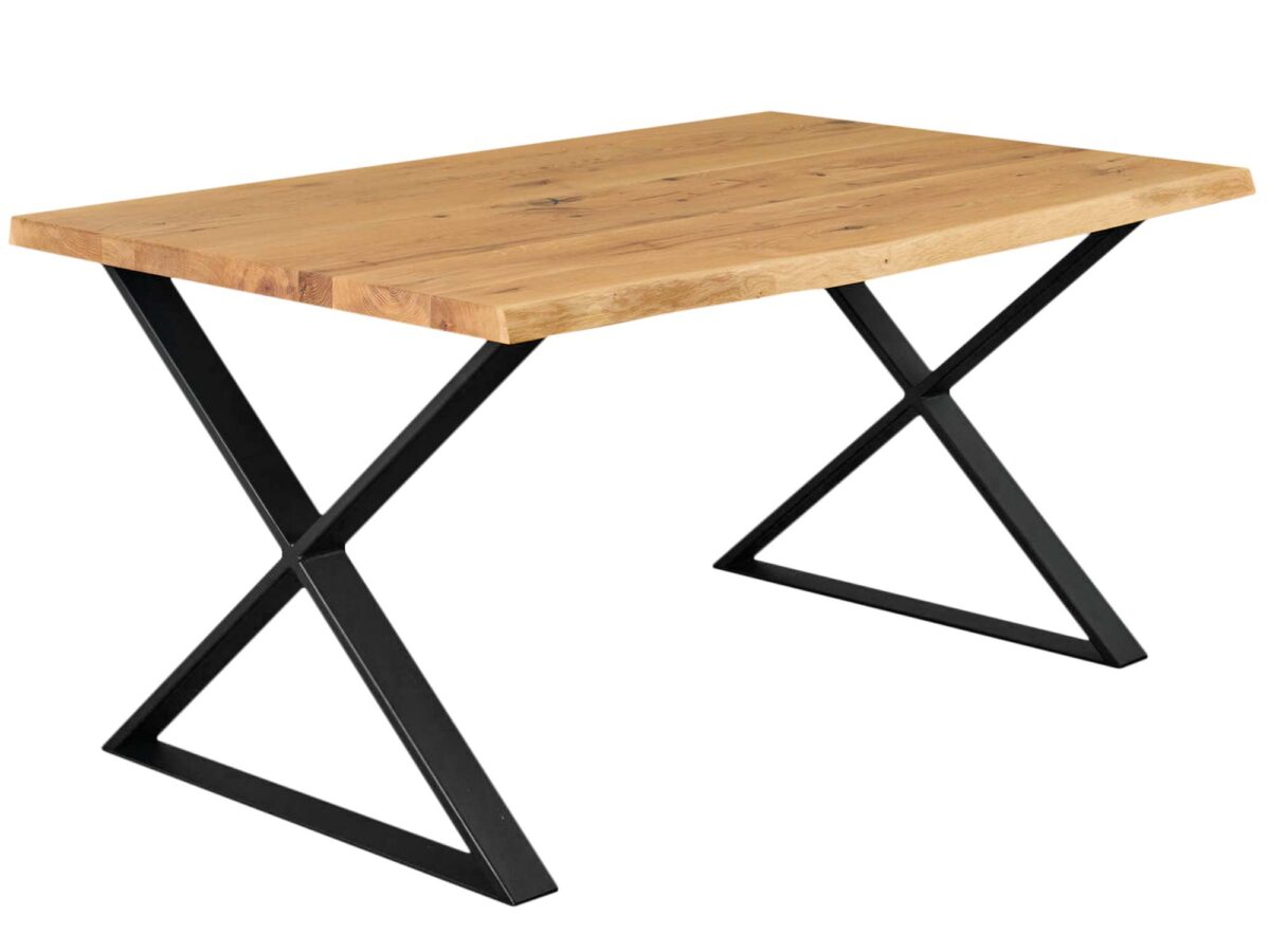 Industrial Esstisch aus Holz DEFIS
