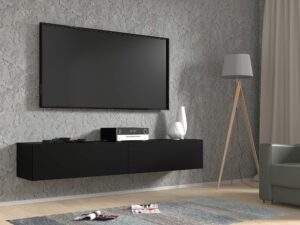 Miniatura 4 - Černá TV skříňka 180 aranžmá AMIRA