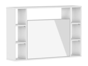 Miniatura 5 - Psací stůl závěsné rozkládací bílý lesk WAN