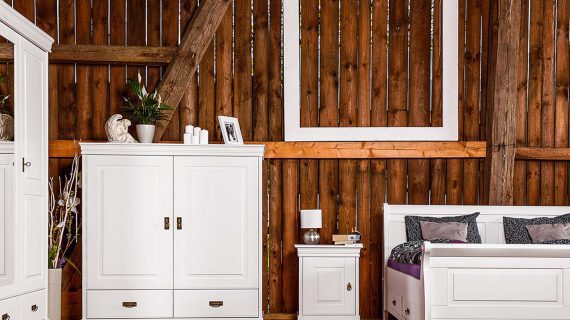 Miniaturka 5 - Komoda bieliźniarka z szufladami biały aranż ANADI