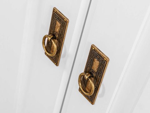 Komoda bieliźniarka z szufladami uchwyty ANADI Komoda bieliźniarka z szufladami uchwyty ANADI