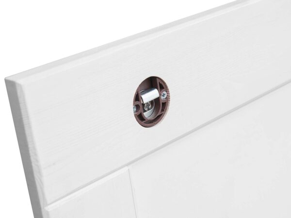 Małe lustro naścienne poziomo tył haczyk INGRID