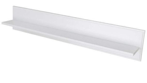 Miniaturka 1 - Klasyczna biała półka drewniana ikonka ANADI