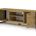 Miniaturbild 1 - TV-Schrank TAKOZ Eiche Artisan 158 geöffnet