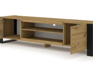 Miniatura 3 - TV skříňka dub artisan 188 otevřená TAKOZ