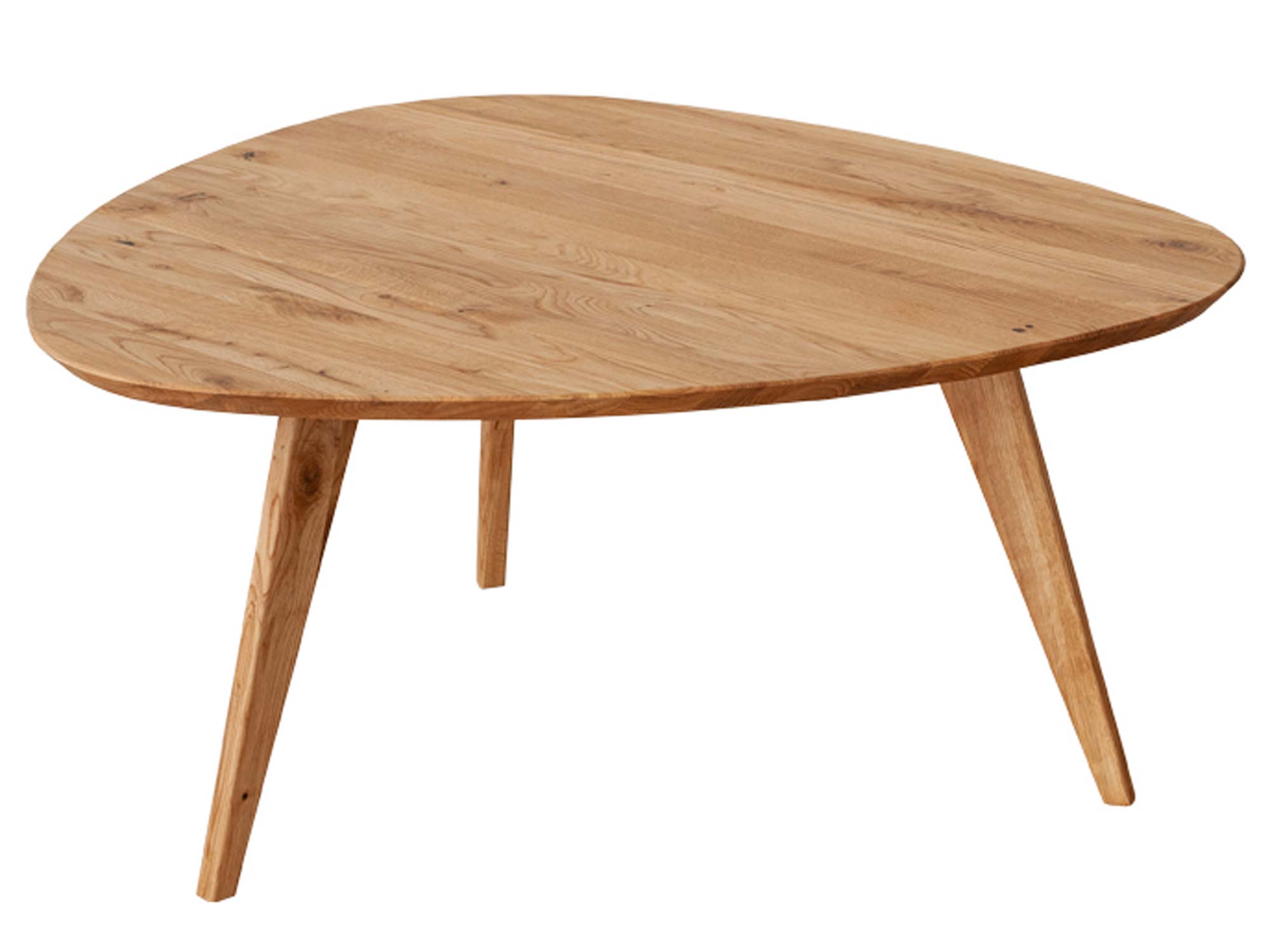 Stolik owalny dębowy