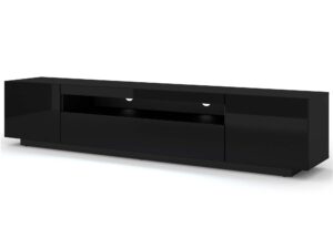 Miniaturka 5 - Szafka RTV 200 bez led czarny KISMET