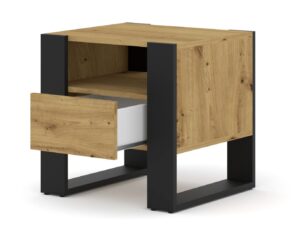 Miniaturka 1 - Szafka nocna do pokoju młodzieżowego artisan otwarta TAKOZ