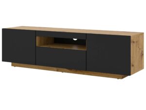 Miniatura 2 - TV skříňka 150 černý artisan mat KISMET