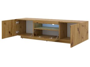 Miniatura 5 - Stojací TV skříňka 150 artisan led otevřená KISMET