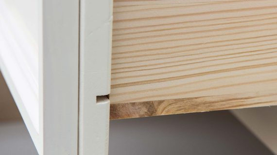 Miniaturka 5 - Szafa bieliźniarka drewniana szuflada wykonanie INGRID