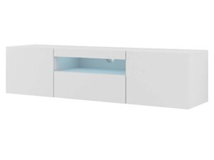 Miniatura 8 - Závěsná skříňka 150 bílý mat led KISMET