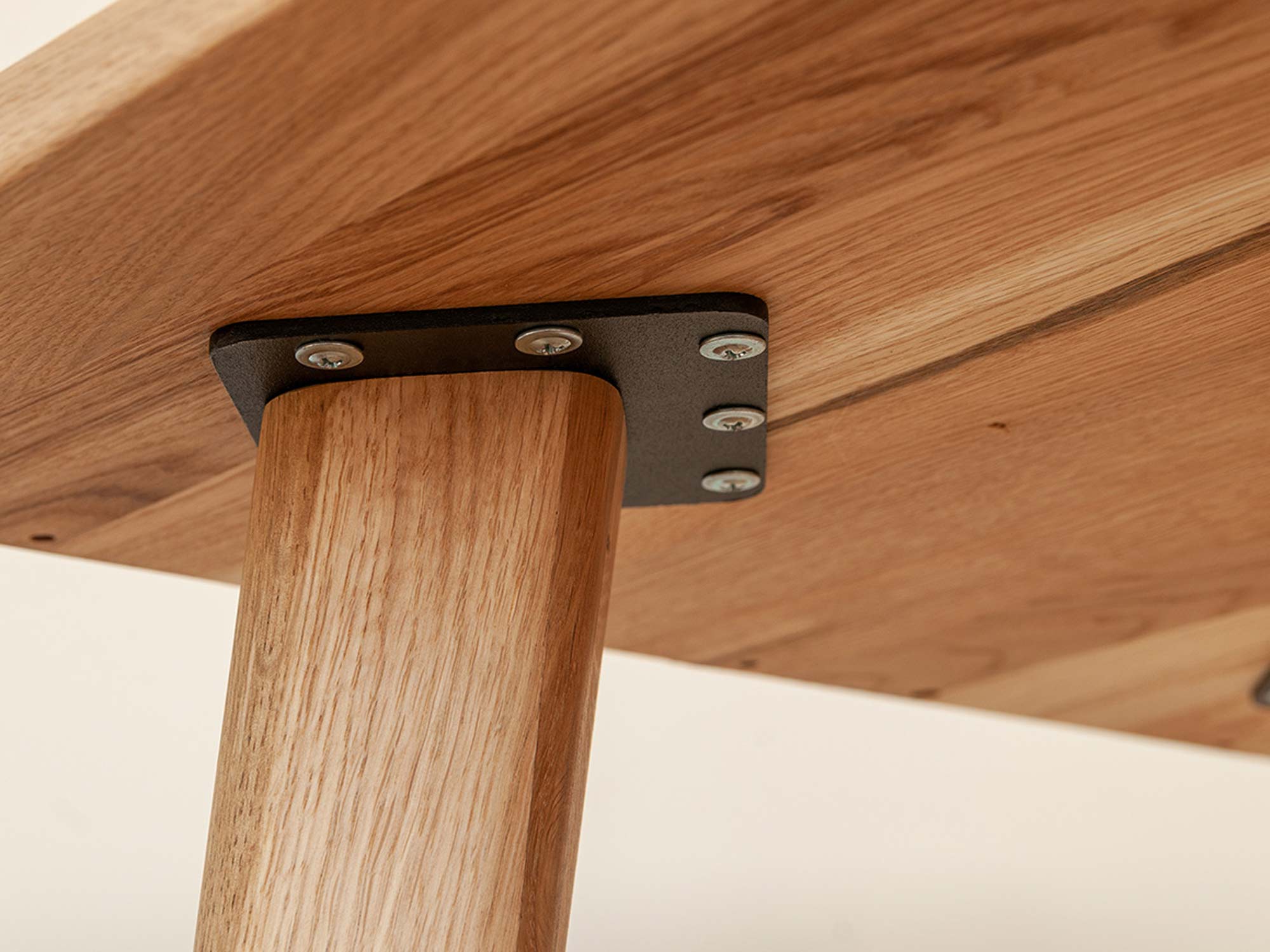 Biurko toaletka z litego drewna łączenie JENS