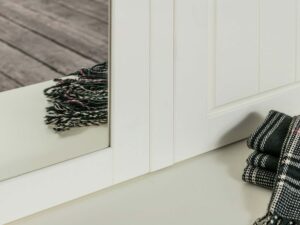 Miniaturka 4 - Panel z wieszakami i lustrem do przedpokoju zbliżenie aranżacja INGRID