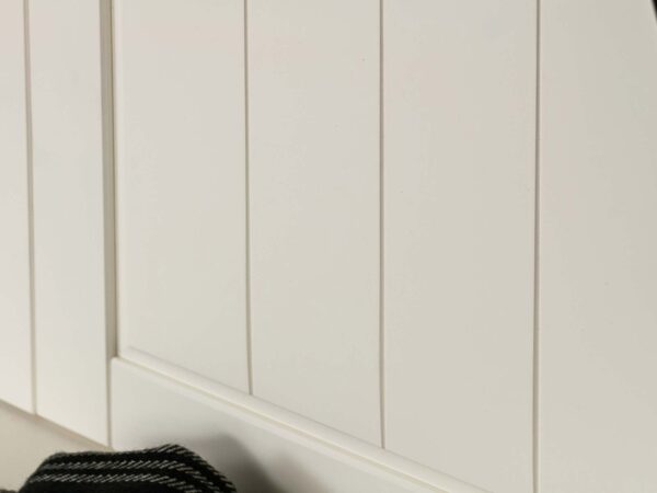 Podwójny panel do przedpokoju z lustrem zbliżenie frezy INGRID