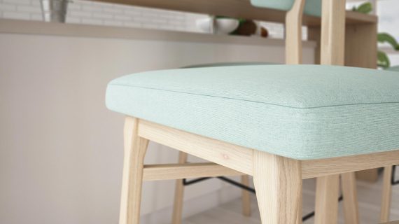 Miniaturka 5 - Hoker tapicerowany detale SYBIL