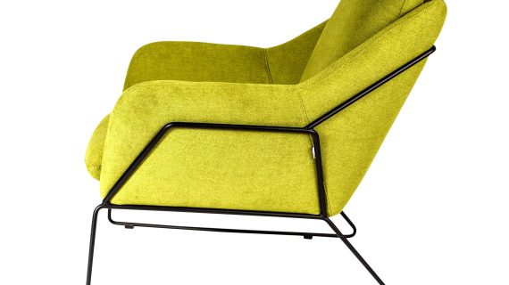 Miniaturka 4 - Fotel kolor limonkowy profil NANAMI