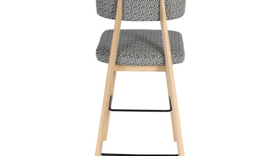 Miniaturka 3 - Hoker 65 tapicerowany tył SYBIL 2