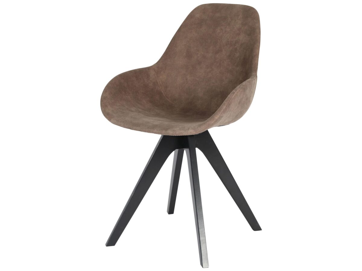 Moderner Polstersessel mit Eichenbeinen OLIVE